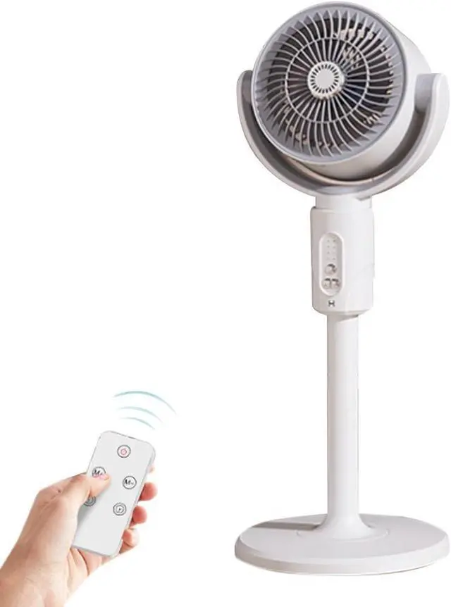 Main image of 360 Circulation Quiet And Powerful Floor Fan Smart Oscillating Fan Portable Floor Fan Rechargeable USB Floor Fan For Bedroom Living Room Home Office(Charging Type)