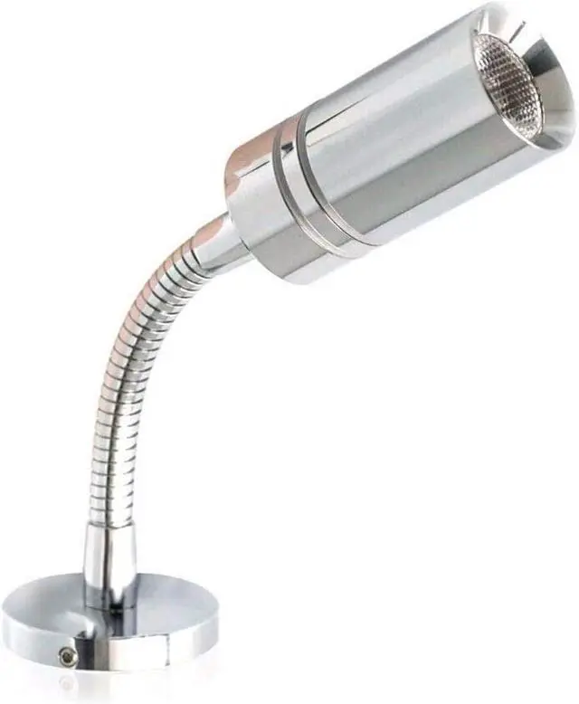Main image of Riloer LED Reading Light, Touch Switch Memory Function Dimmable Light for RV Caravan, Boat, Motorhome with USB Interface, Type A with USB Port