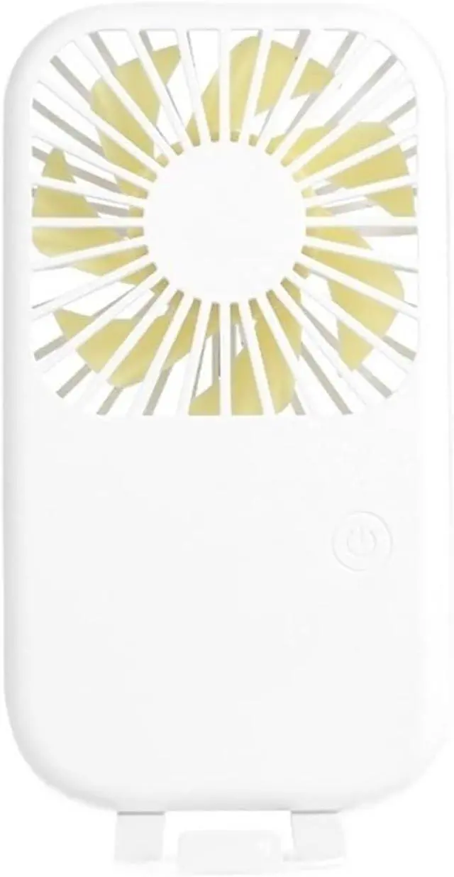 Alt view image 7 of 7 - Portable Fan Handheld, Mini Handheld Pocket USB Fan, 3-Speed Office Air Cooler, Multicolor
