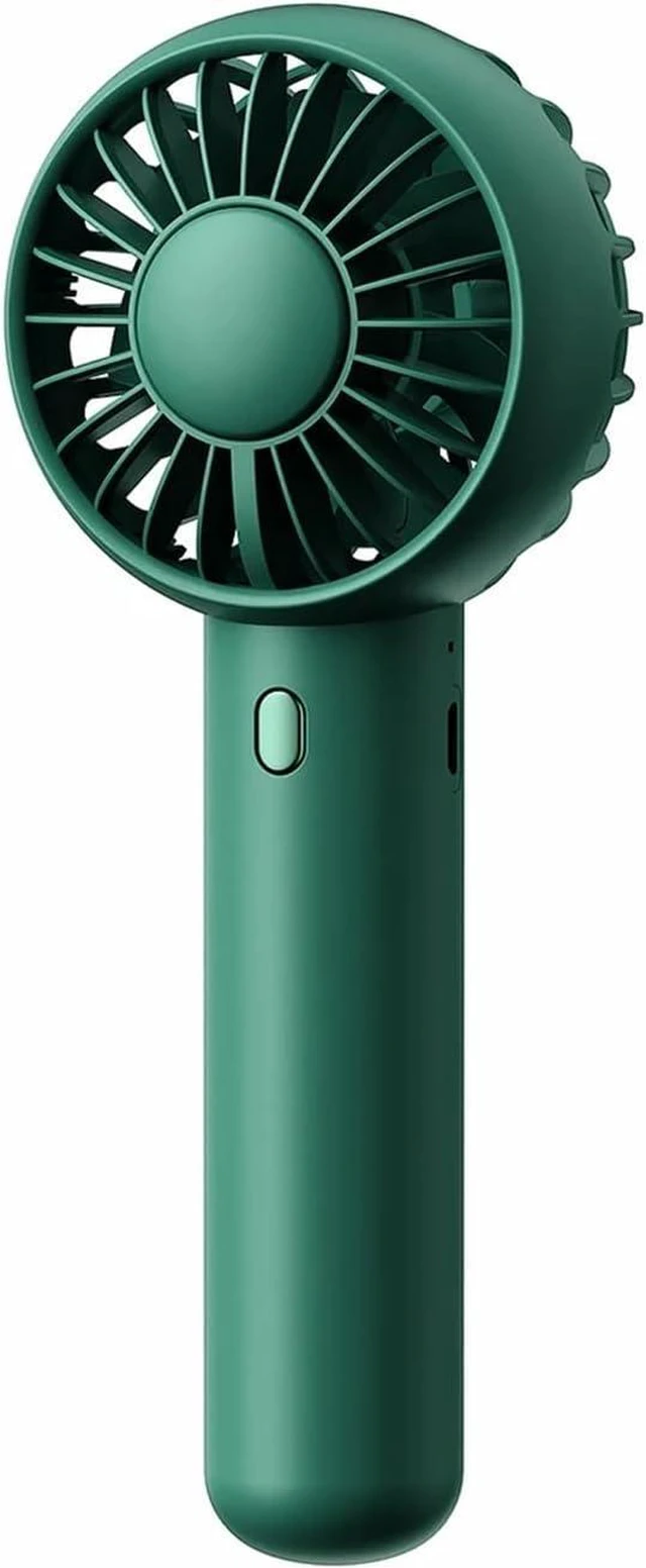 Main image of Handheld fan, Mini Portable Fan Handheld USB Charging Cooling Electric 3 Speed Adjustment Powerful Outdoor Travel(Army Green)