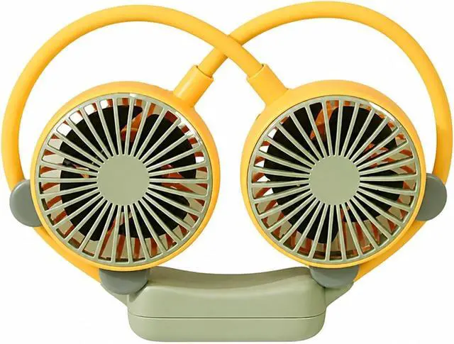 Alt view image 6 of 6 - Ventilateur de cou, Neck Air Conditioner USB Rechargeable Personal Fan,pour les Voyages/Activités de plein air