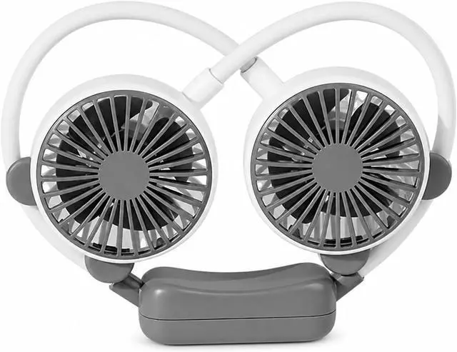 Main image of Ventilateur de cou, Neck Air Conditioner USB Rechargeable Personal Fan,pour les Voyages/Activités de plein air