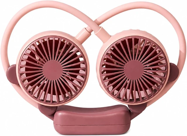 Main image of Ventilateur de cou, Neck Air Conditioner USB Rechargeable Personal Fan,pour les Voyages/Activités de plein air