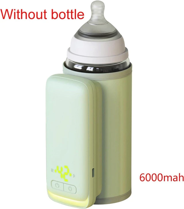 Alt view image 7 of 7 - Portable Bottle Warmer USB Bottle Warmer for Breastmilk with LCD Display Accurate Heating Baby Usb Sleeve for Breastmilk Portable for Travel