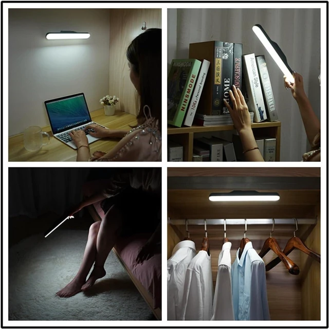 Alt view image 3 of 7 - LED Makeup Lamp Light USB Eye Protection Rechargeable Portable Hanging Magnetic Touch Switch Selfie(Rechargeable)
