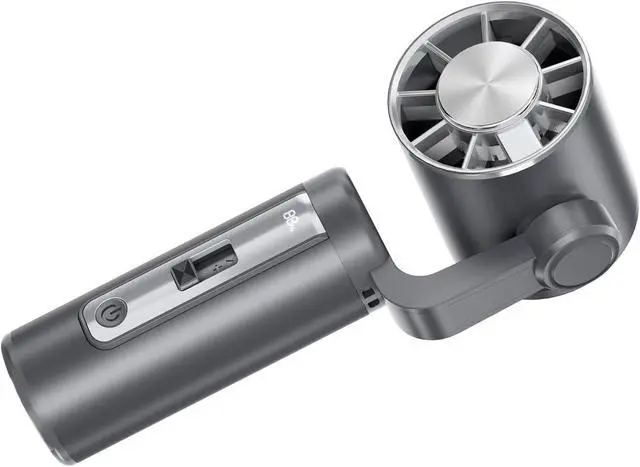 Alt view image 3 of 5 - 199 Speed Outdoor Portable Handheld Desk Fan Rechargeable Personally Cooling Light Weight Coolers Easy to Carry Rechargeable Cooling Desk