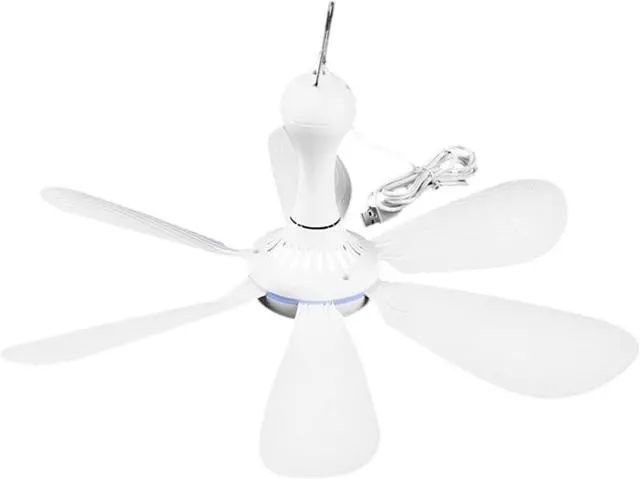 Alt view image 6 of 7 - 16.5Inch USB Powered Hanging Fan with Switches for Camping Tent and Indoor Use