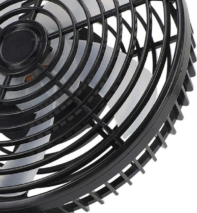 Alt view image 7 of 7 - Cordless Camping Fan 3500RPM Double Power Supply Method Rechargeable Jobsite Fan for Indoor and Outdoor Use