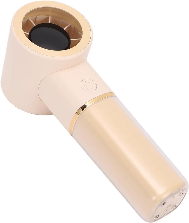 Alt view image 7 of 7 - Kadimendium Handheld Fan Portable Rechargeable with 6 Speeds and Digital Display for Travel Outdoor and Indoor Use Lightweight 4500mAh Battery