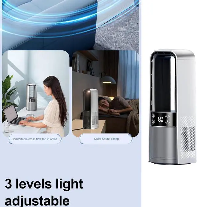 Alt view image 2 of 7 - Personally Cooling Fan Portable Home Cooling Ventilation Fan for Indoor Outdoor Use Easy to Clean for Home Offices