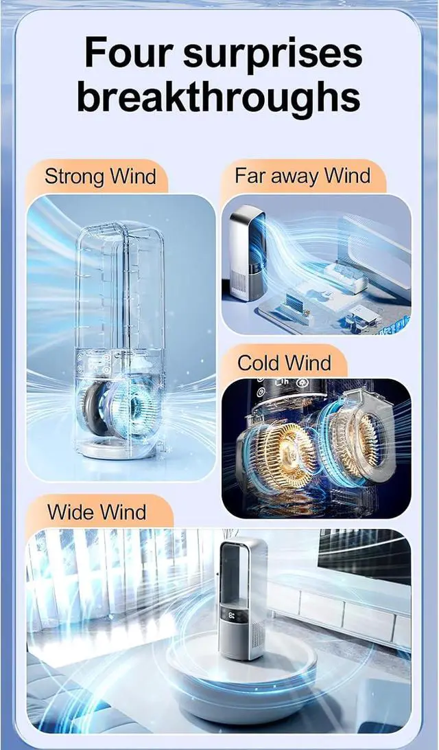 Alt view image 5 of 7 - Personally Cooling Fan Portable Home Cooling Ventilation Fan for Indoor Outdoor Use Easy to Clean for Home Offices