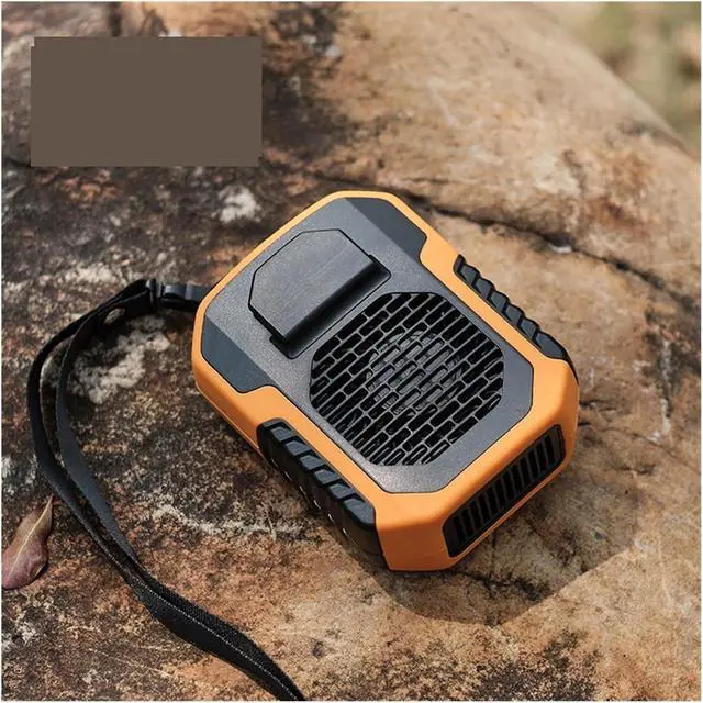 Alt view image 7 of 7 - Portable Waist Fan, Portable Waist Clip Fan Mini USB Rechargeable Belt And Neck Fan For Outdoor Work And Travel(Green)