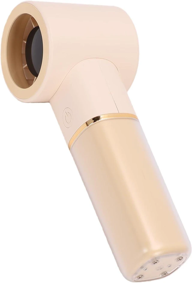 Alt view image 6 of 7 - Kadimendium Handheld Fan Portable Rechargeable with 6 Speeds and Digital Display for Travel Outdoor and Indoor Use Lightweight 4500mAh Battery