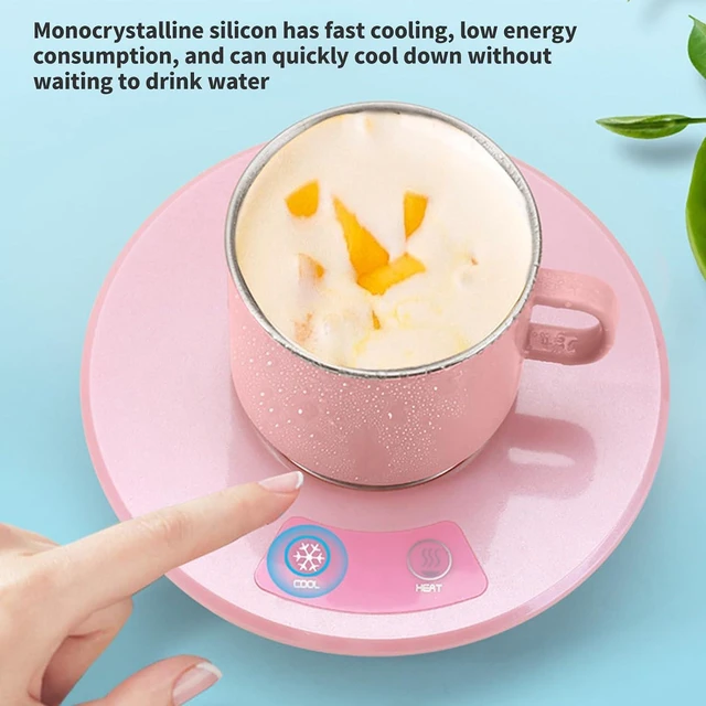 Alt view image 3 of 7 - Warmer for Desk Cup with 2 Temperature Electric Beverage Drink for Heating Coffee Mug