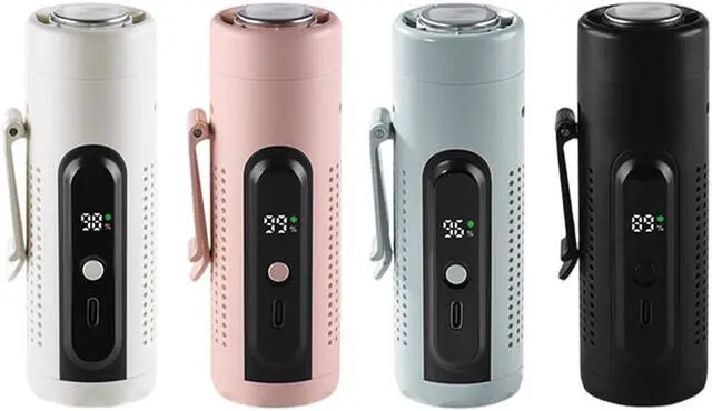 Alt view image 7 of 7 - PANGBOER Rechargeable Fan with Ice Mode Adjustable Speeds for Outdoor Sports Rechargeable Fan