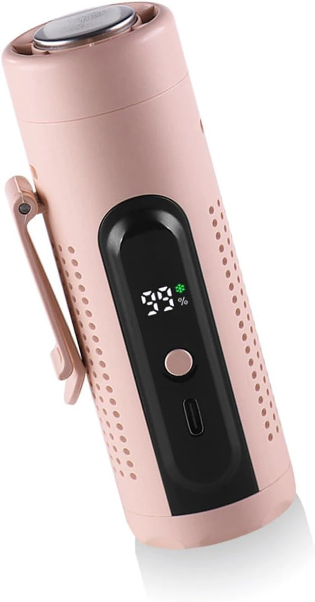 Alt view image 5 of 7 - PANGBOER Rechargeable Fan with Ice Mode Adjustable Speeds for Outdoor Sports Rechargeable Fan