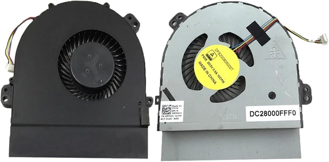 Alt view image 7 of 7 - 1pcs 07740Y 0MYX41 Laptop Fan For 17 R2 R3 DC28000FEF0 DFS200805000T FG25 FG26 7740Y MYX41 DC5V(07740Y 7740Y)