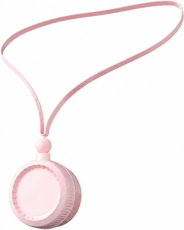 Main image of Ventilateur de cou, Neck Hanging Type C Rechargeable Mini Bladeless Fan,pour les Voyages/Activités de plein air