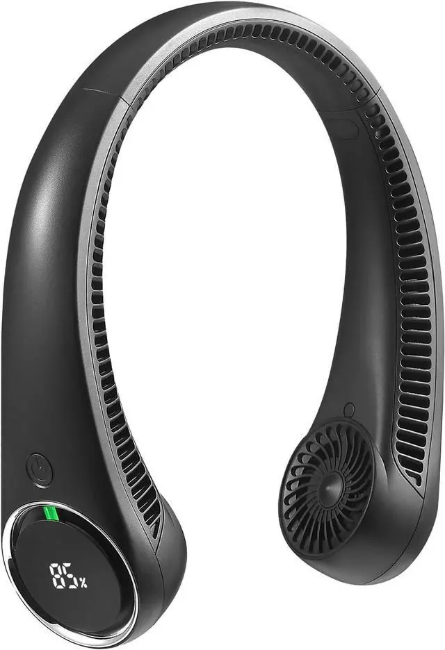 Main image of Fans, Suitable for Men and Women for Outdoor Indoor,Neck fan(Black)
