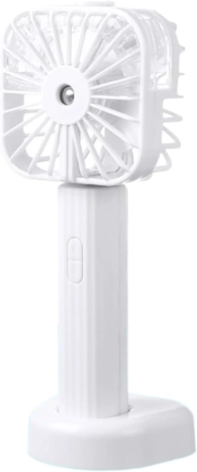 Main image of Mini Fan for Summer Water Spray Misting Fan Handheld With Mist Household For Travel Home Outdoor Travel Makeup(White)