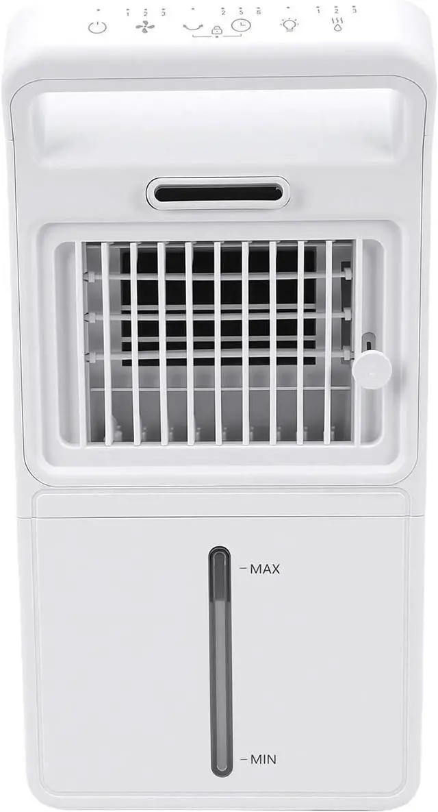 Main image of Quiet Air Cooler Mini Water Cooling Fan Portable Personal Fan with Adjustable Speed and Timer 3L Capacity for Home Office (US Plug)