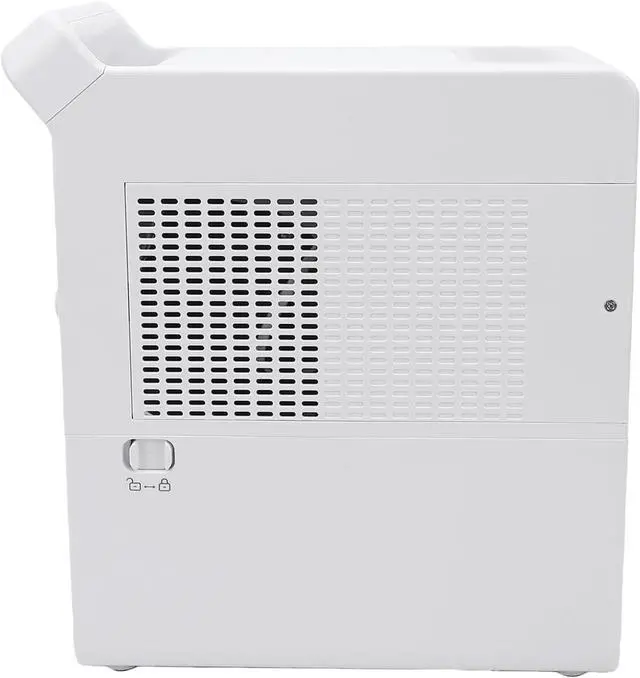 Alt view image 4 of 7 - Quiet Air Cooler Mini Water Cooling Fan Portable Personal Fan with Adjustable Speed and Timer 3L Capacity for Home Office (US Plug)