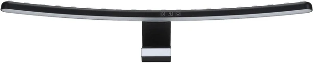 Alt view image 4 of 7 - LED Monitor Light Bar Curved Eye Caring Touch Control USB Powered Desk Lamp, Adjustable Angle Computer Monitor Light with Timer and Dimmable Color Temperatures for Office