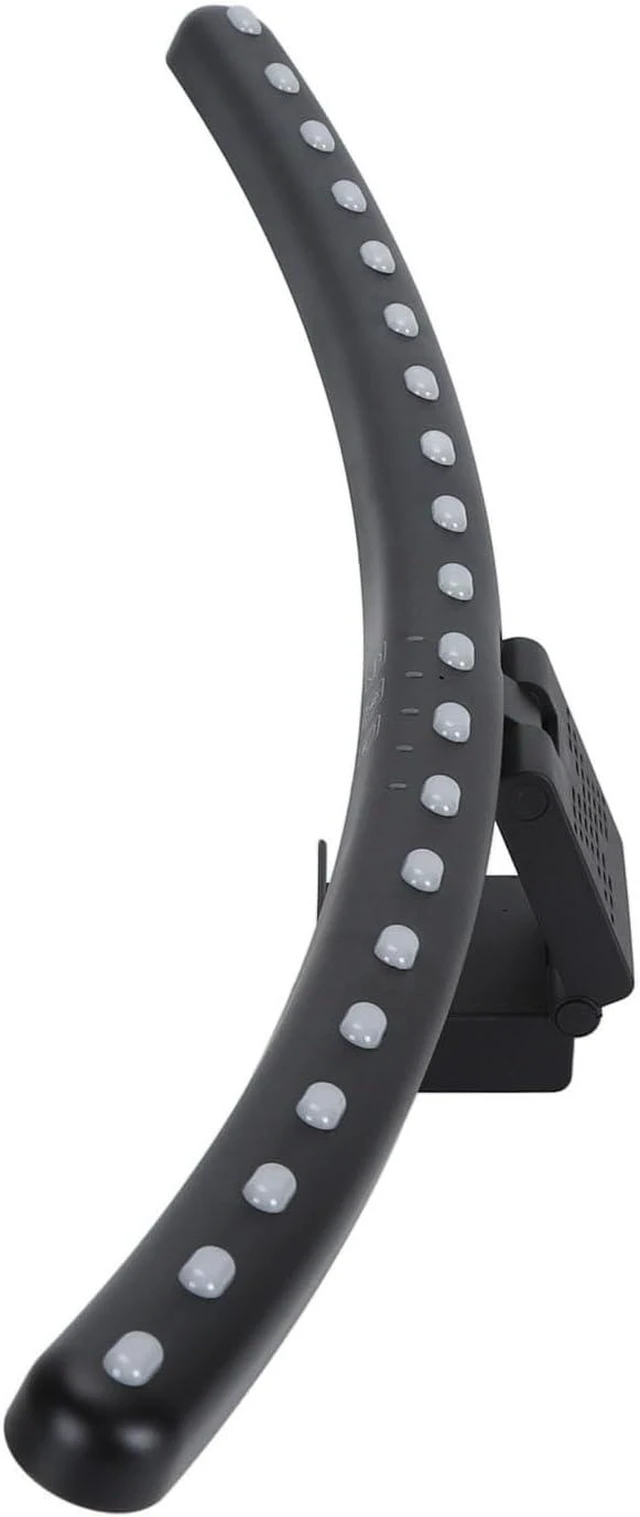 Alt view image 5 of 7 - Dimmable Curved LED Monitor Light Bar USB Powered Reading Lamp for Office Game, Black 23.70 X 3.86 X 2.01 Inch for Students Graphic Designers
