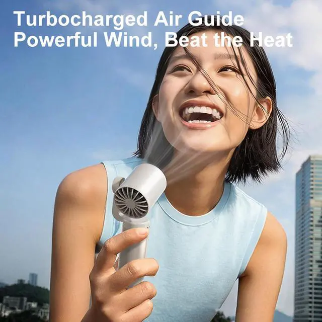 Alt view image 6 of 7 - PANGBOER 199 Speed Cooling Desk Small Fan Rechargeable Portable Handheld Fan Outdoor Air Coolers Tool Easy to Carry Outdoor Personally Coolers