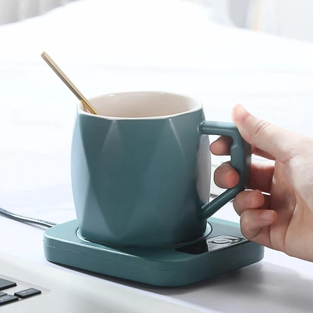 Alt view image 6 of 6 - Electric Heater Cup Mug Warmer Coffee Warm Mat Constant Temperature Coaster(C)