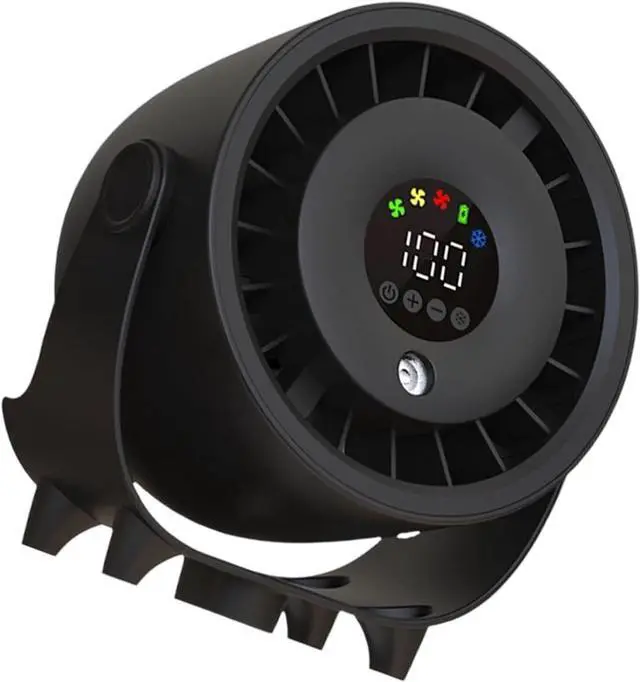 Main image of Rechargeable Handheld Cooling Fan 50ml Water Container Adjustable and Wind Home Travel Fan