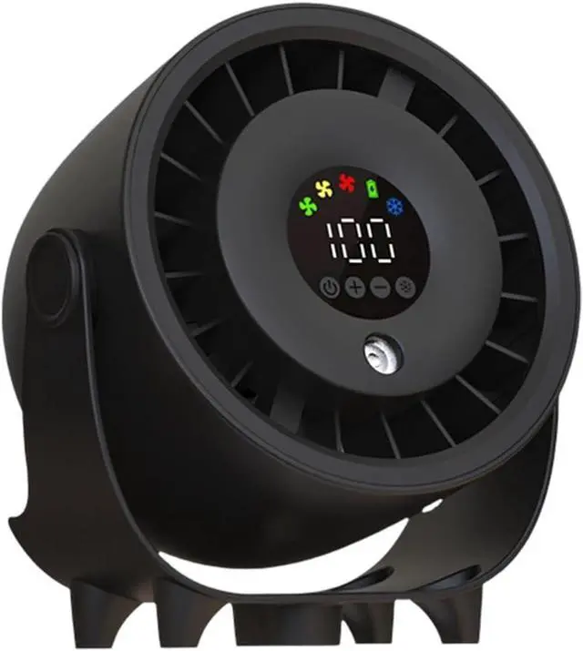 Alt view image 5 of 7 - Rechargeable Handheld Cooling Fan 50ml Water Container Adjustable and Wind Home Travel Fan