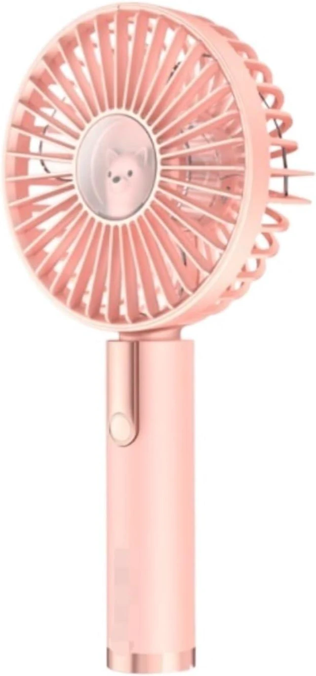 Main image of Cooling Fan for Home Office Travel Portable Fan Personal Use Quiet USB Charge for Indoor Outdoor Travel Supplies(Pink)