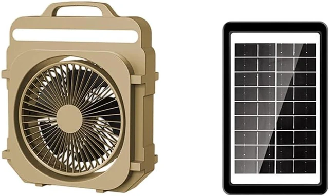 Main image of Rechargeable Desk Fan with 5 Adjustable Speed and Quiet Operation Hanging Fan