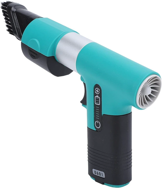 Alt view image 5 of 7 - 130,000rpm Jet Dryer Blower Powerful Suction Fan, Multifunctional High Speed Dust Blower for Efficient Cooling - USB Rechargeable (Green)