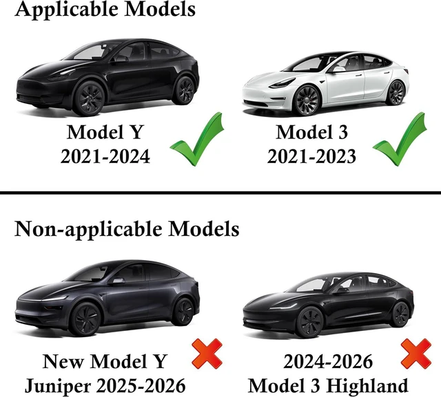 Alt view image 2 of 6 - USB Hub Charger for Tesla Model Y 2021-2024 & Model 3 2021-2023 with Two 27W Type-C Fast Charging Retractable Cables, Slid Cover Center Console Docking Station Interior Accessories