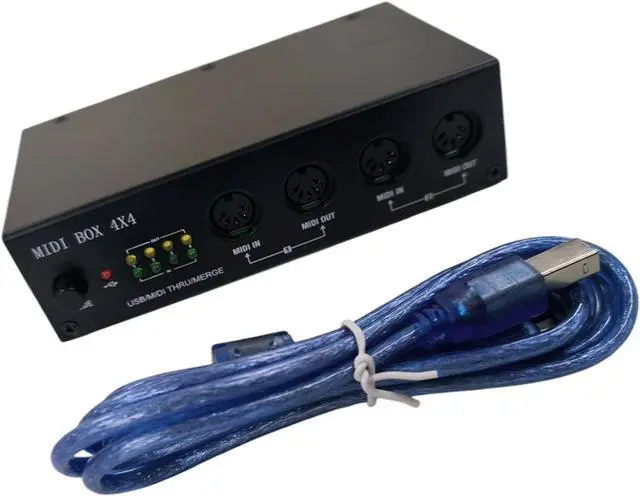 Main image of Universals USB Hubs 4 in 4 Out Controller Plugs and Play Function Seamlessly Connection to Computers and Instrument Multiple Device Hubs