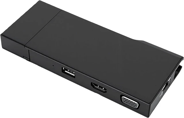 Alt view image 6 of 7 - Gugxiom USB 3.0 Docking Station, 4K HDMI VGA Gigabit Ethernet Hub, Plug and Play Dual Monitor Adapter for Laptop PC