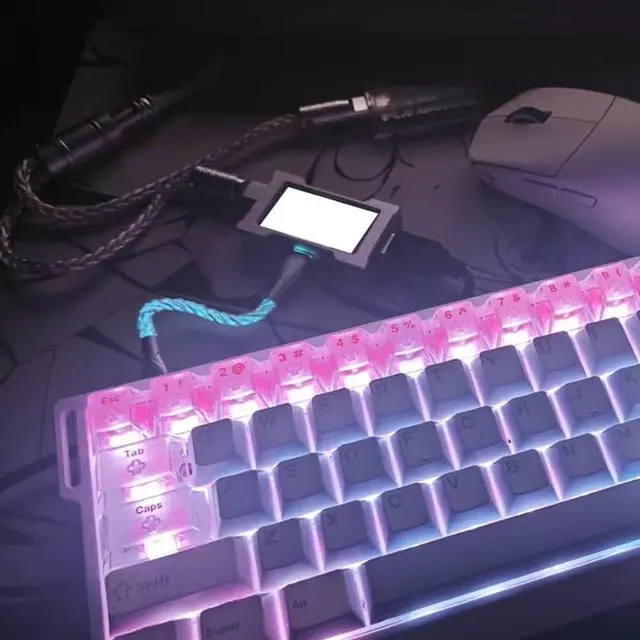 Alt view image 3 of 6 - Trendy Electrophoresis 77 Frames HMLAB ZNEO Gaming USB Hub-2-To-3 Ports, 8K Hz, Power, Includes Display