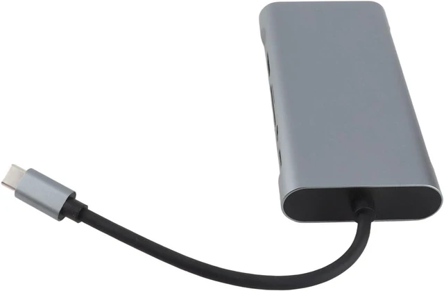 Alt view image 2 of 7 - Pomya Multi Port USB C Hub 11-in-1 | 4K 30Hz, PD 100W Charging Dock, 5Gbps Data Transfer for