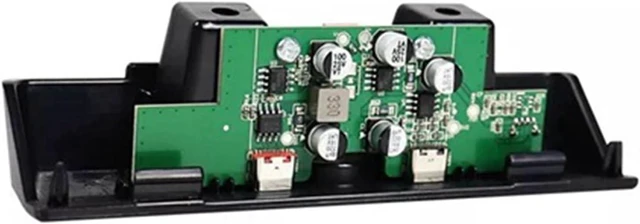 Alt view image 3 of 7 - 3 Port USB Car Charging Station ABS Black for Dashboard Installation Supports Phone Tablet Multiple Devices Stream Warhorse Dashboard USB Hub