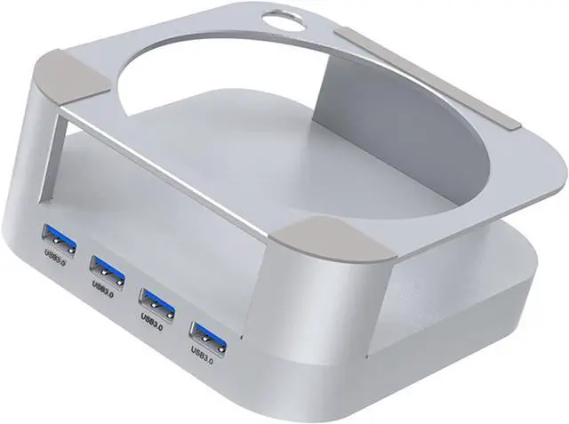 Main image of USB3.0 Adapter with Cooling Aluminum Stand for Including 4 Port Fast Speed Data Transfer Type C Dock