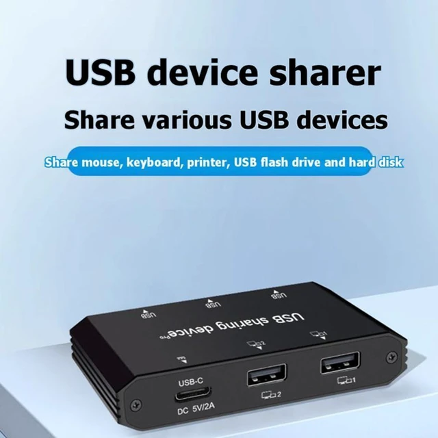 Alt view image 6 of 7 - Internal and External USB Sharer Computer Copy Cable Network Hard Disk KVM File Transfer