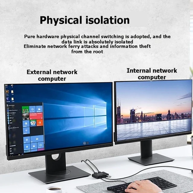 Alt view image 5 of 7 - Internal and External USB Sharer Computer Copy Cable Network Hard Disk KVM File Transfer