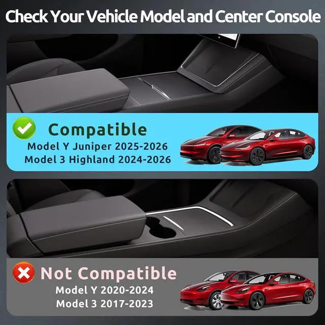 Alt view image 2 of 7 - USB Hub for Tesla Model Y/3 Center Console Charger Hub 4Port with Retractable 3.3ft 45W Type-C & 27W Lightning Fast Charging Cable/30W USB-C Port for 2025-2026Model Y Juniper/2024-2026Model 3 Highland