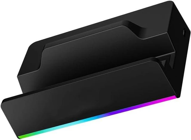 Alt view image 4 of 7 - USB-C Hub Dock for ROG Ally X Supporting 4K@144Hz Display, 100W Fast Charge, Dual USB 3.0 Data Transfer and Portable TV Stand