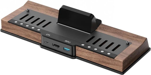 Main image of Multifunction Charging Dock for Console with Shell 10 Game Cards Slot USB3.0 Port Gaming Accessories Docking Station Fast Charging Dock