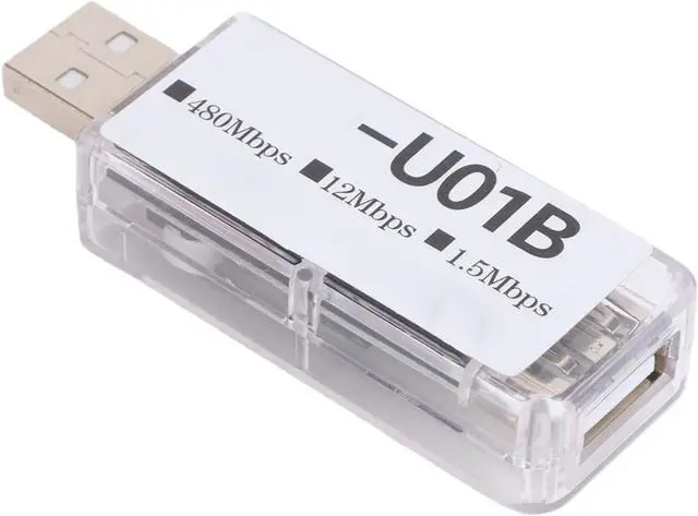 Main image of ASHATA USB Digital Isolator USB 2.0 Isolator Noise with 3.75kV Isolation 480Mbps High Speed for Industrial Control Computers HiFi Audio (Clear)