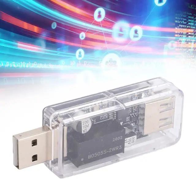 Alt view image 6 of 7 - ASHATA USB Digital Isolator USB 2.0 Isolator Noise with 3.75kV Isolation 480Mbps High Speed for Industrial Control Computers HiFi Audio (Clear)