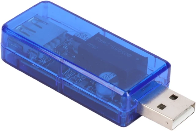 Alt view image 4 of 7 - Luocute USB Digital Isolator, 480Mbps High Speed Isolation with 3.75kV RMS Protection and Auto Speed Negotiation, for Industrial USB Devices and Noise Sensitive Areas (Transparent Blue)